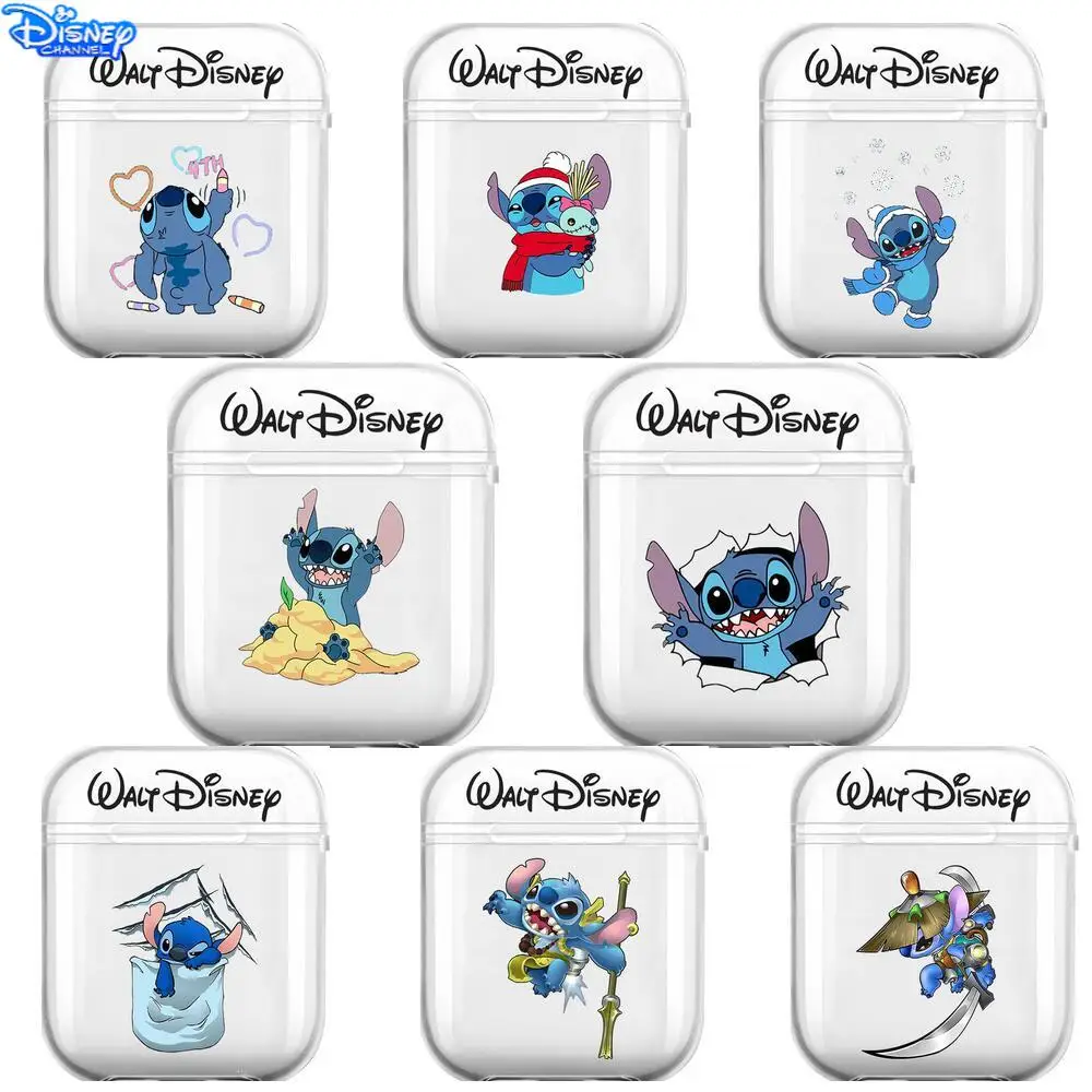 

2021 New Fashion Stitch Soft Silicone Cases For Airpods 1/2 Protective Bluetooth Wireless Earphone Cover For Air Pods Charging
