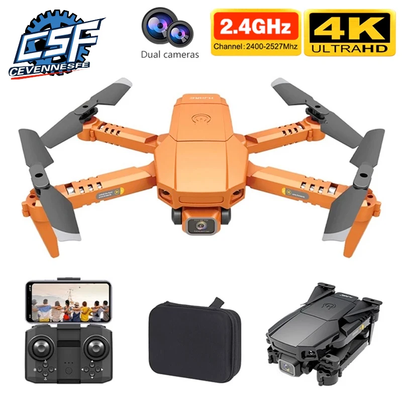 CEVENNESFE 2021 Новый Дрон 4k HD Двойная камера визуальное позиционирование 1080P WiFi Fpv