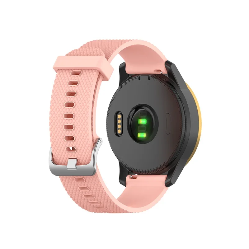 20 мм 22 мм спортивный смарт-браслет силиконовый браслет для Garmin Venu Forerunner 645 245 м Vivoactive 3 для наручных часов GT
