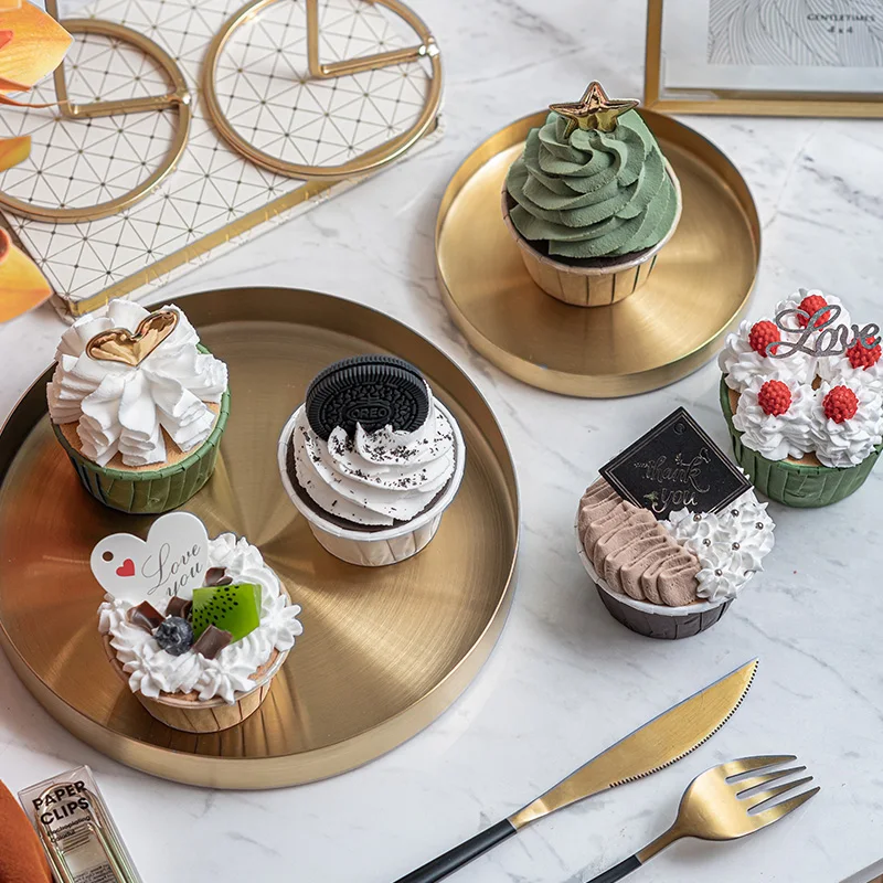 Имитация торта поддельный крем кекс реквизит для фотосъемки изысканных гурманов