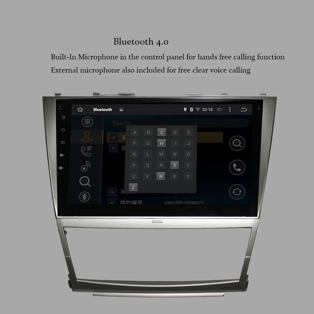 Автомагнитола для TOYOTA CAMRY 10 0-2007 Android 2011 аудио стерео GPS-навигация мультимедийный