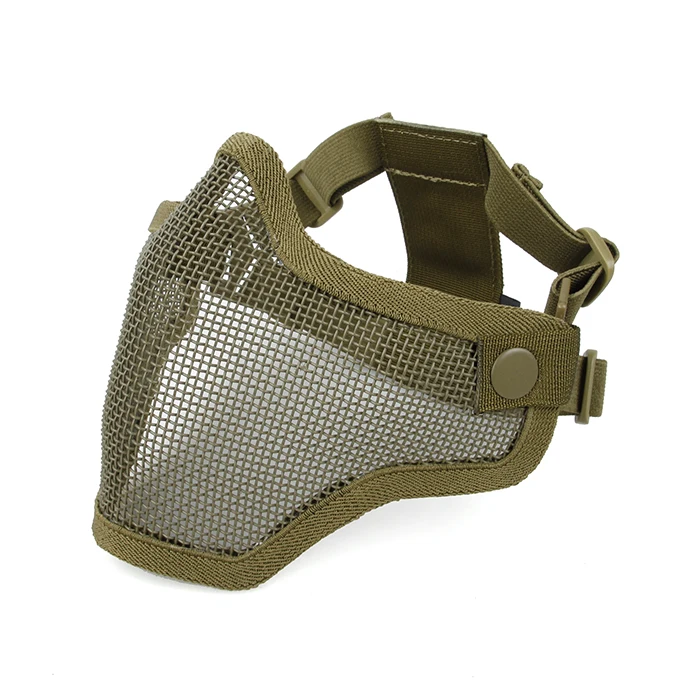 TMC2967 Half face camouflage mask CS game net Mask KK/BK | Спорт и развлечения