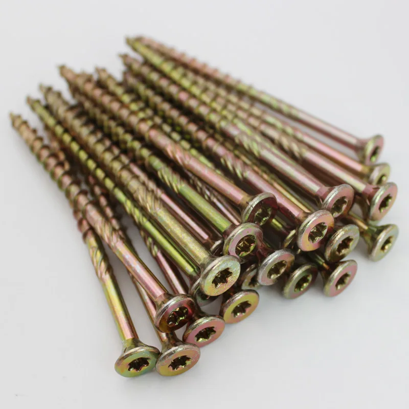 Torx звезда с плоской головкой винтовой деревообрабатывающий Тип