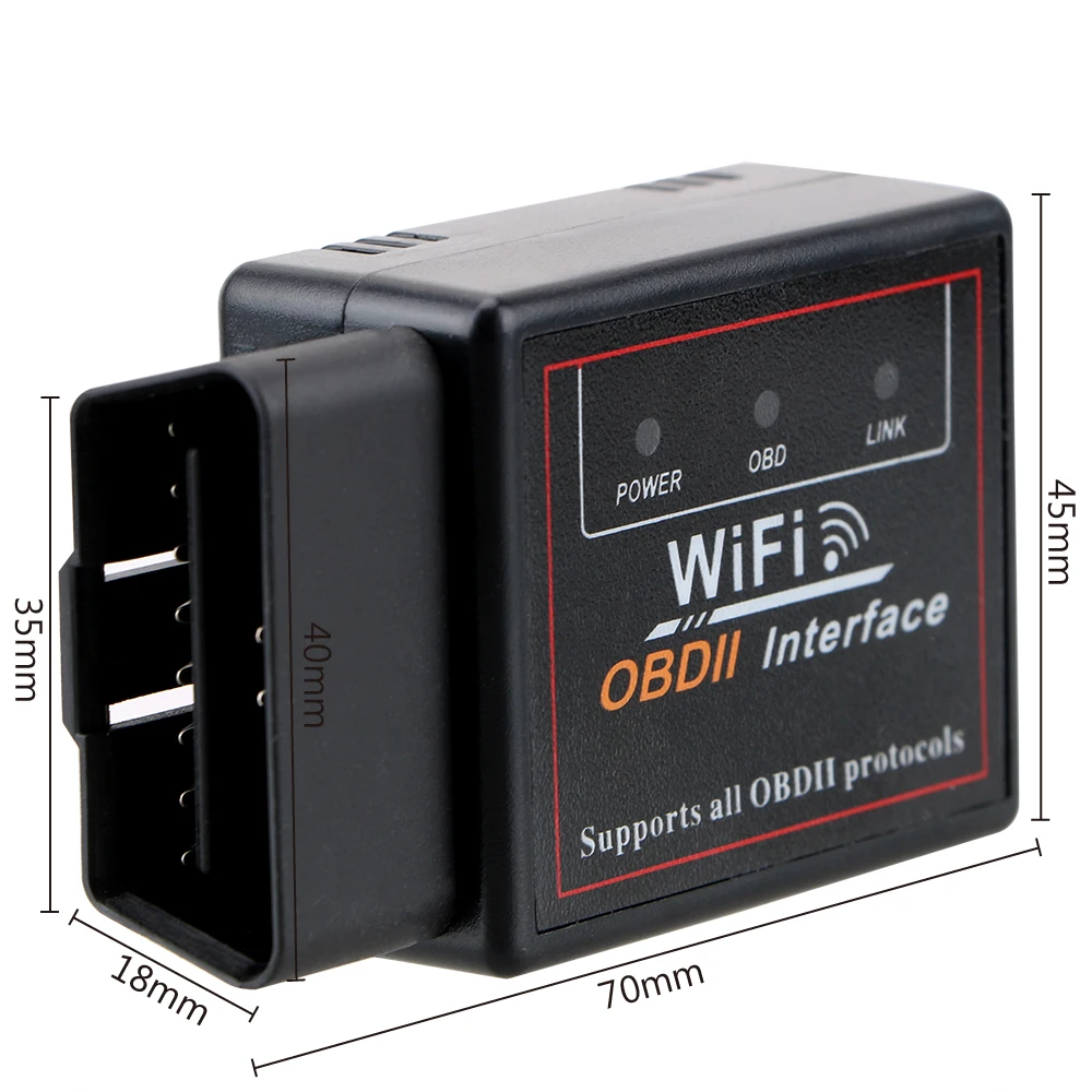 Автомобильный диагностический инструмент YOSOLO ELM327 WIFI V1.5 OBD2 для Android/IOS ELM 327 Wi Fi V 1 5