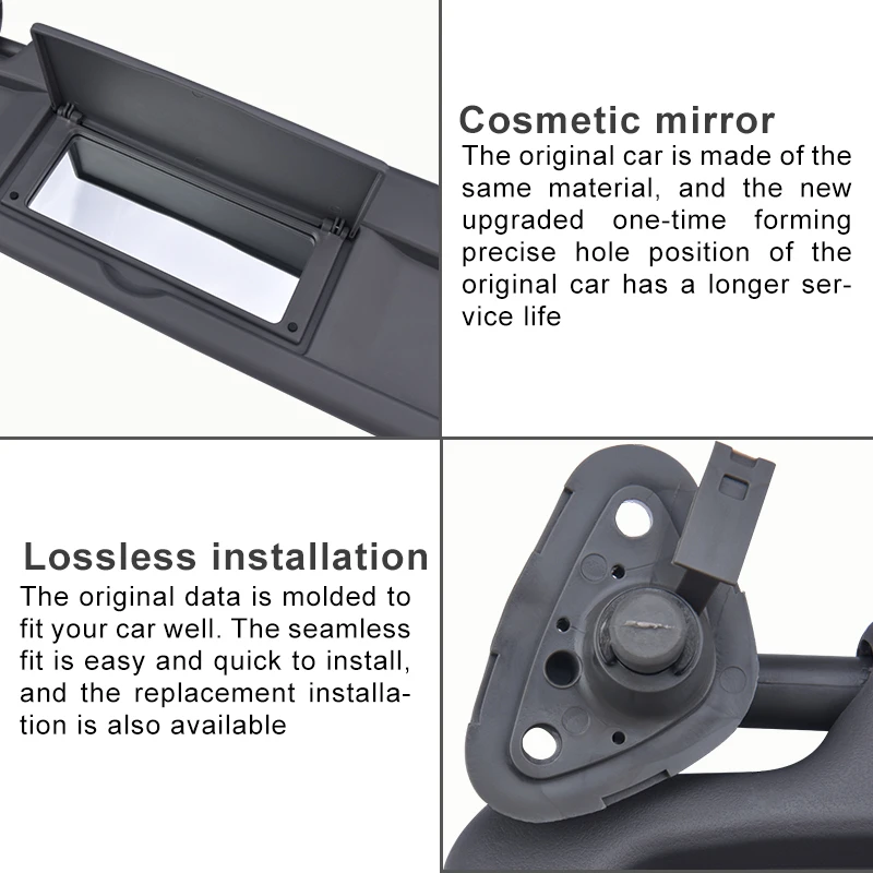 NS модификация автомобиля Левая сторона водителя солнцезащитный козырек