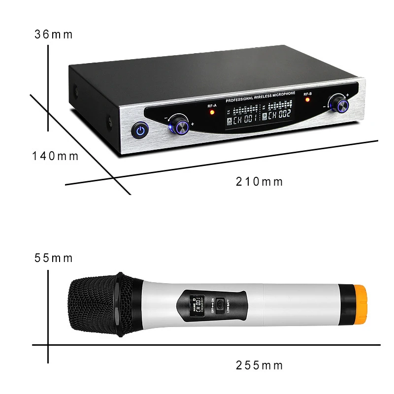 Karaoke Microphone Dynamic Mic for Headphone Mobile Speaker PC TV Amplifier Home Theater System Wireless Bluetooth EU | Электроника