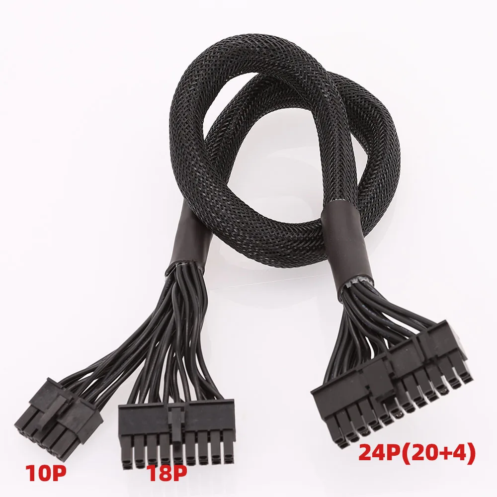 18 + 10 Pin до 20 4Pin 24Pin ATX кабель питания с рукавами для сезонного фокуса PLUS Platinum 850 750 650