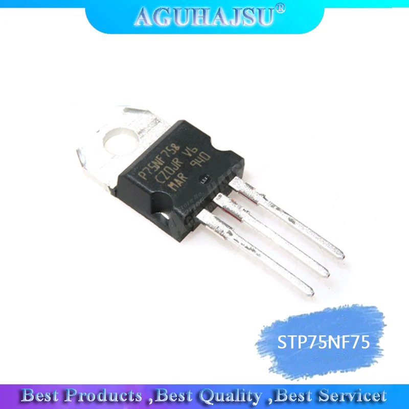 10 шт. STP75NF75 TO-220 P75NF75 TO220 75NF75, мощный FET инвертор MOS, большой чип