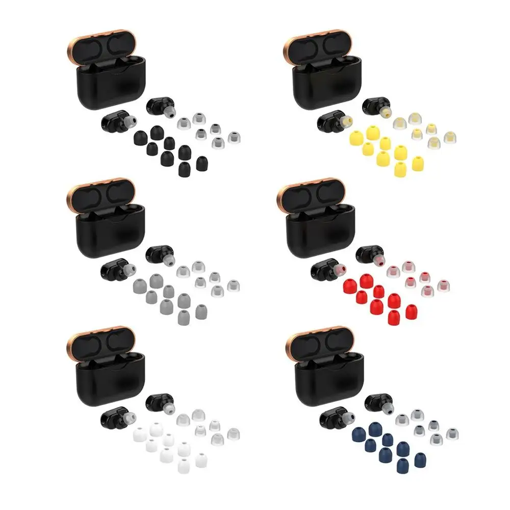 7 пар силиконовых насадок для наушников сменные гелевые наушники Sony WF 1000XM3 Bluetooth