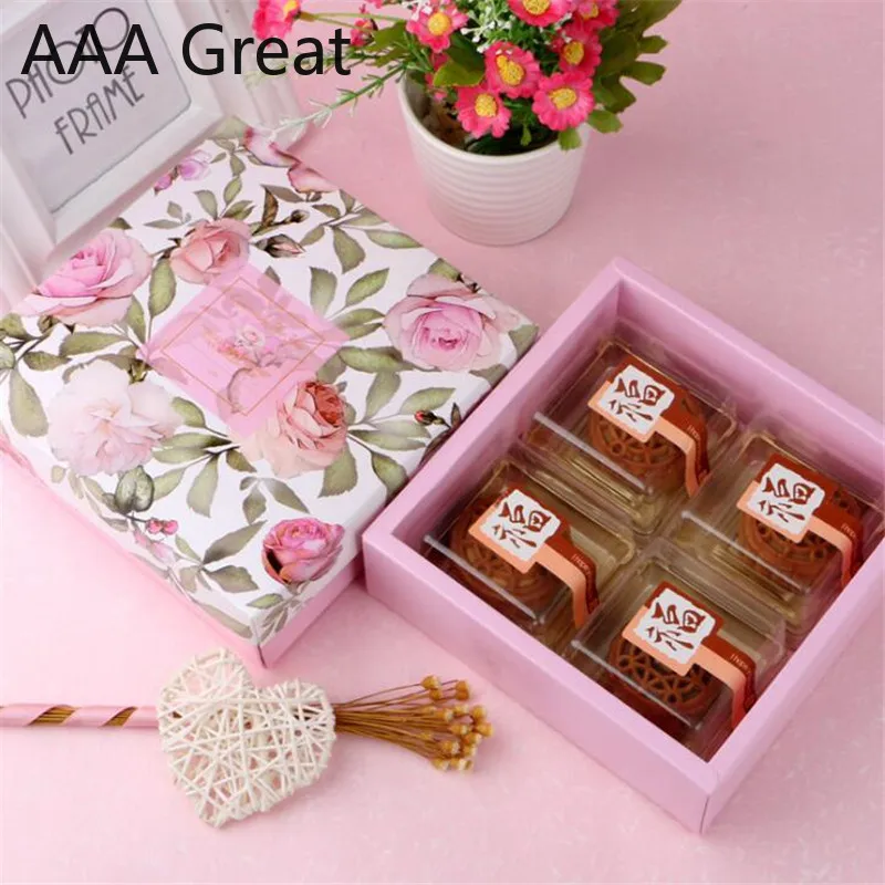 10 шт./лот коробка для кексов и маффинов коробки из крафт-бумаги десерты Макаруны