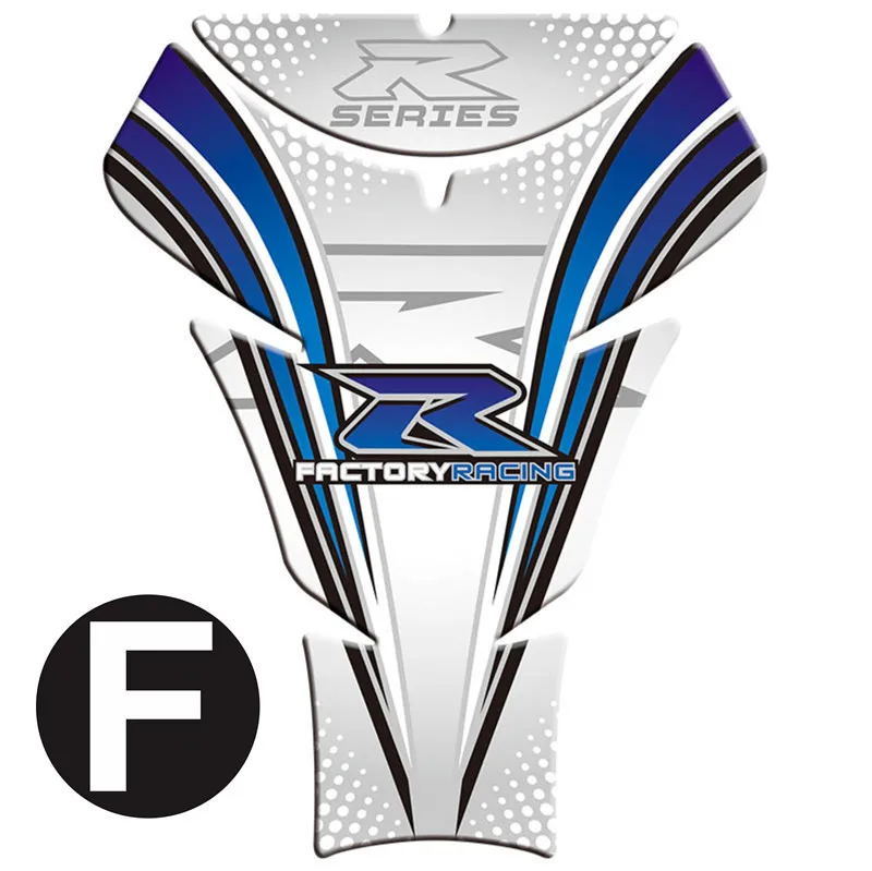 

FOR Suzuki GSXR 600 Motorcycle Tank Pad Protector 3D Gel Sticker Decal