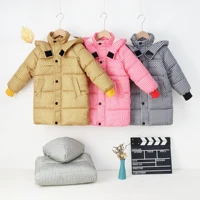childrens jackets for baby girls boys coats outerwear parkas winter padded down warm long thick 2021 new hooded teenage autumn