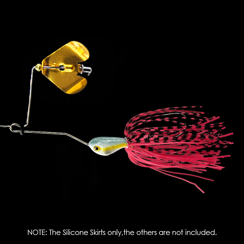 5 шт. 13 см приманка-юбка Силиконовые юбки резиновые рыболовные приманки для