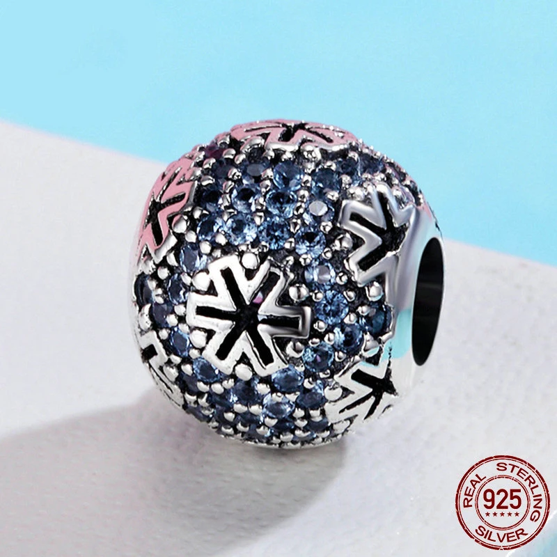 Новый рождественский Санта Клаус снеговика и снежинок Бусина Яблоко Браслеты с