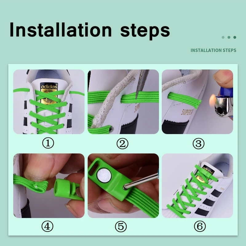 Magnetic buckle Shoelace Buckle Metal Locking Shoelaces Accessories Metal Lace Lock DIY Sneaker Kits Metal Lace Buckle 24colors