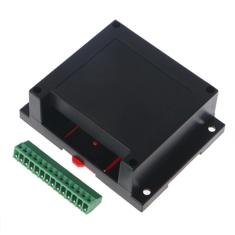 115x90x40mm PLC Control Box Plastic Shell Electronic Project Case DIY with Terminal Block | Обустройство дома