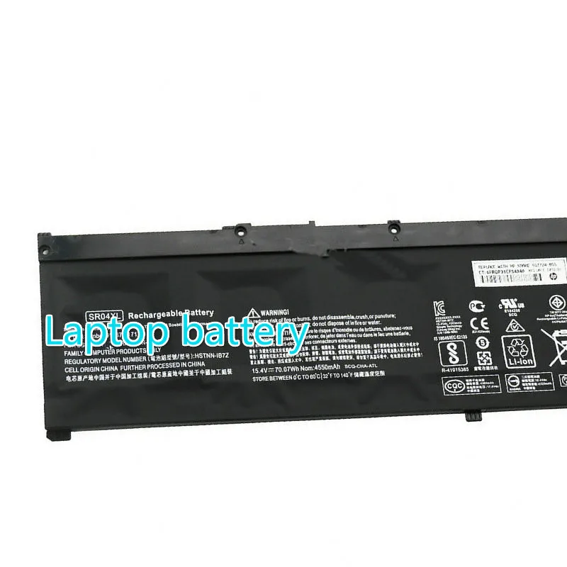 SR04XL Батарея для струйного принтера HP Pavilion Мощность 15-CB000 CB000NG CB045WM 15-CE000 15-CE015DX 15-DC0000
