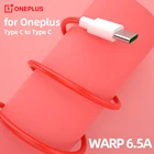 Оригинальный кабель для быстрой зарядки 6,5a Dash Warp Charge Тип C к Type C, зарядный кабель PD 65 Вт, шнур зарядного устройства 1 М 1,5 м для Oneplus 8t 8 Pro 7 7t