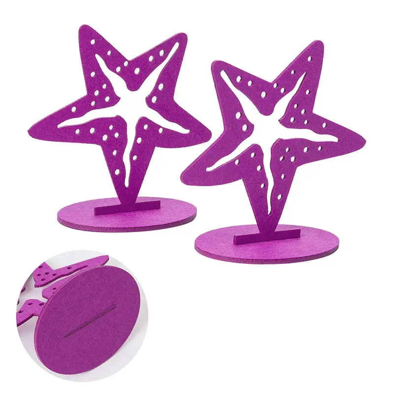 Подарок на день рождения маленькая Русалочка войлок 2 шт./упак. стол Центровая