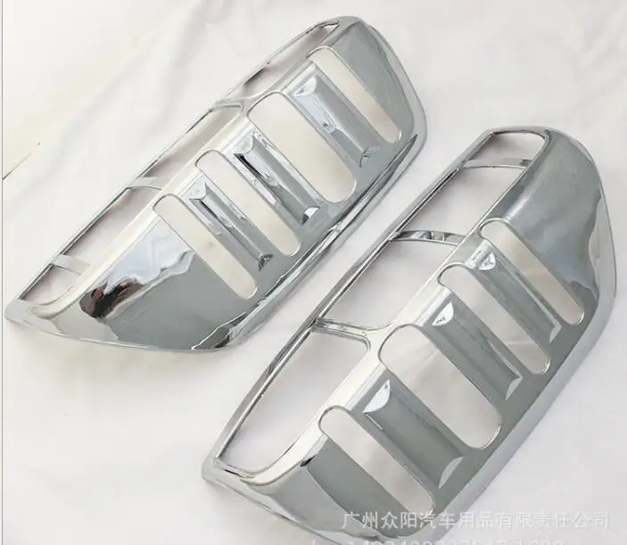 Автомобиль хром 2006 аксессуары Задний фонарь Крышка лампы отделка для Nissan Frontier