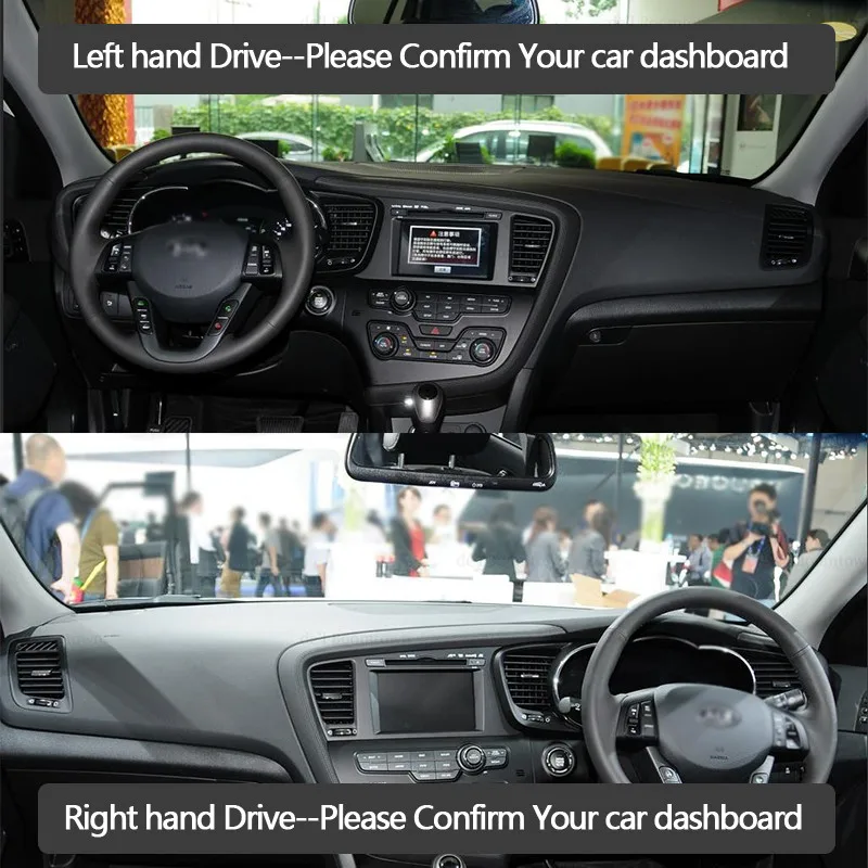 Car Dashboard Cover Dash Mat For KIA Optima TF 2010 2011 2012 2013 2014 2015 K5 Auto Non-slip sunShade Protective Pad | Автомобили и