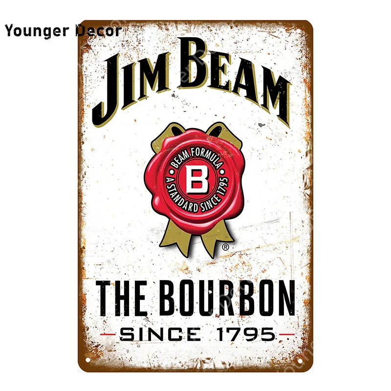 Винтажные металлические оловянные знаки с рисунком рома пива ледяной холодный