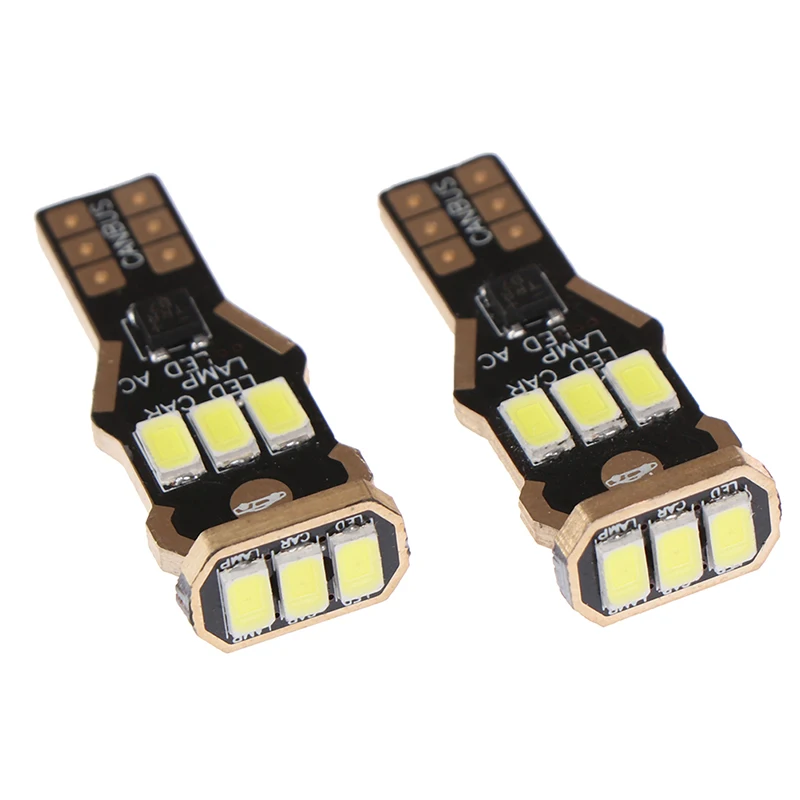 Автомобильная резервная белая Янтарная Светодиодная лампа 15 Вт 5 COB ксеноновая с