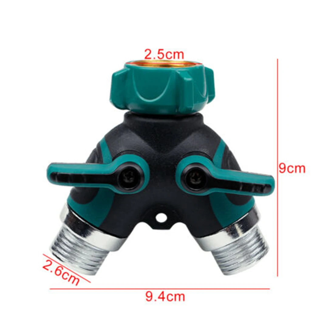 

Anti leak Hose Splitter 3/4 inch Two Way Connector Adapter Valve Tubing