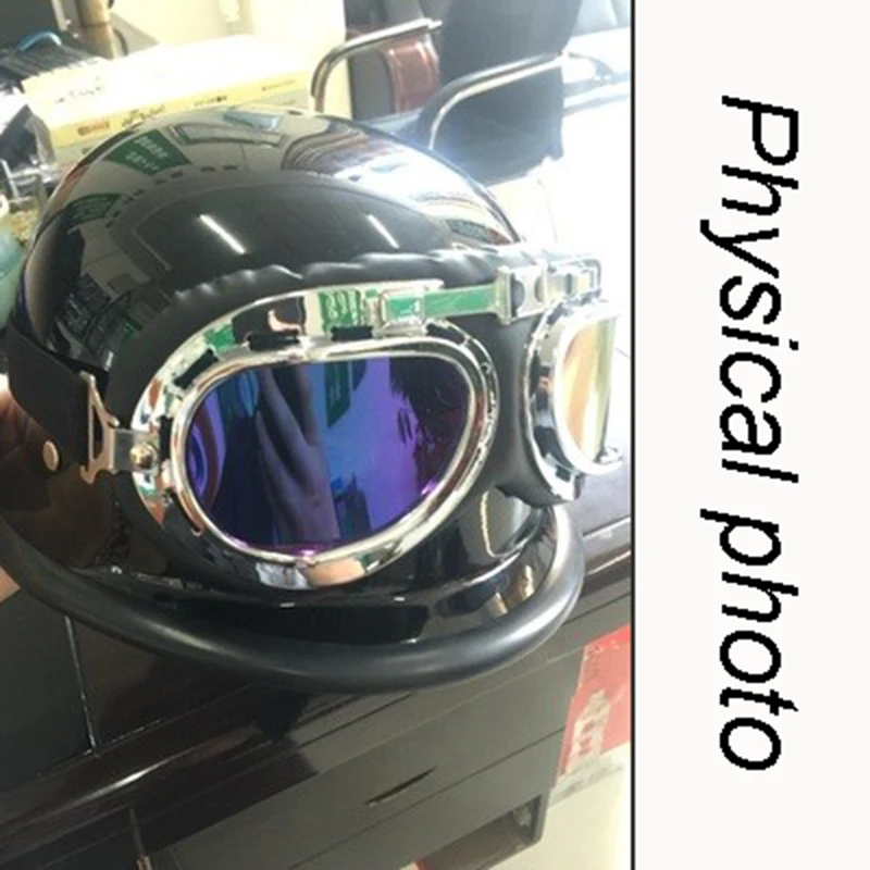 Мотоциклетный шлем rcycle Немецкие Шлемы для мотоциклистов Мужские шлемы очки