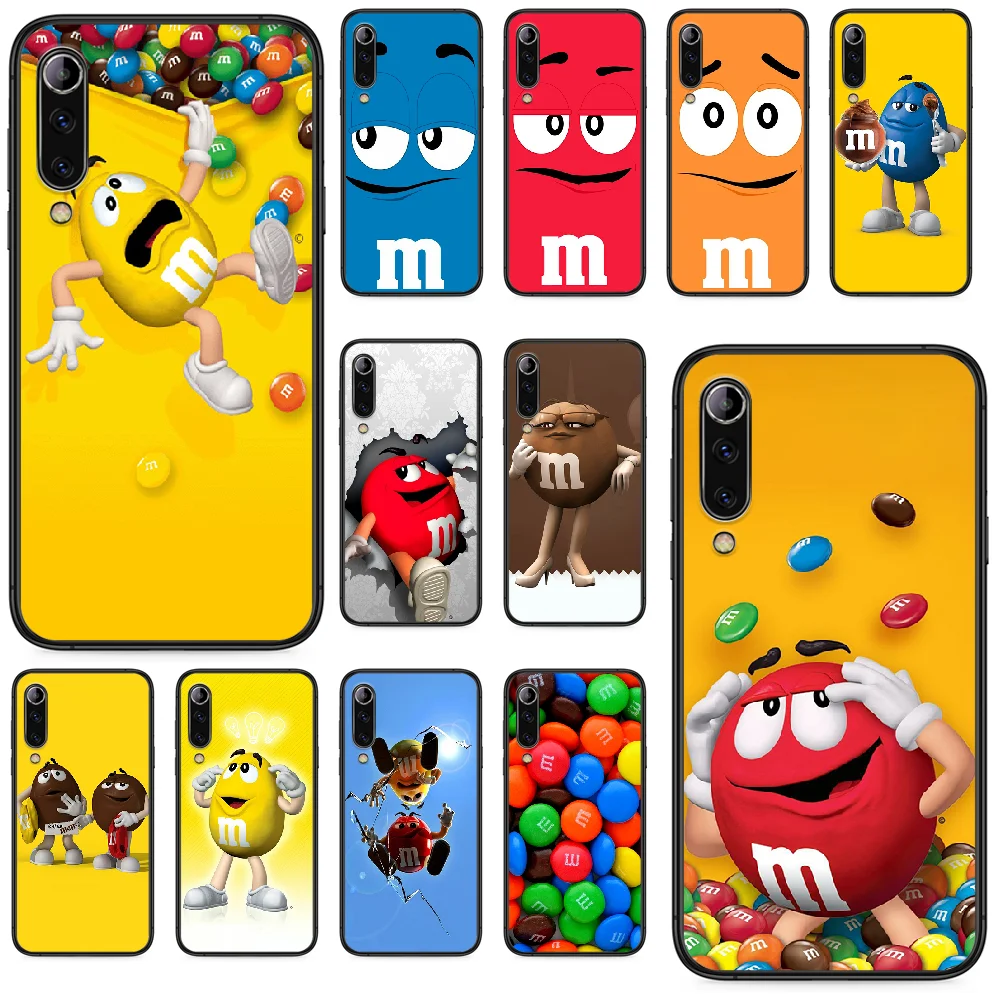 Чехол для телефона M &amp M'S Chocolate Candy Для Xiaomi Mi 6 8 A1 Note3 A2 9 CC9 9T A3 MIX 2S 3 Lite SE Pro черный