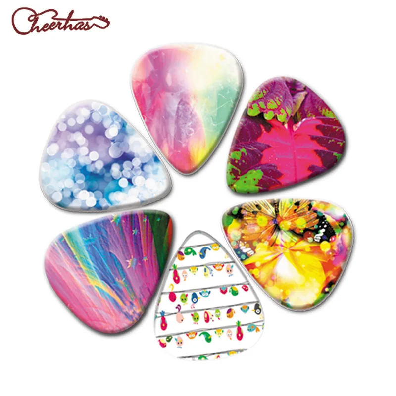 12 шт. медиаторы для гитары аксессуары музыкальных инструментов Подарочная