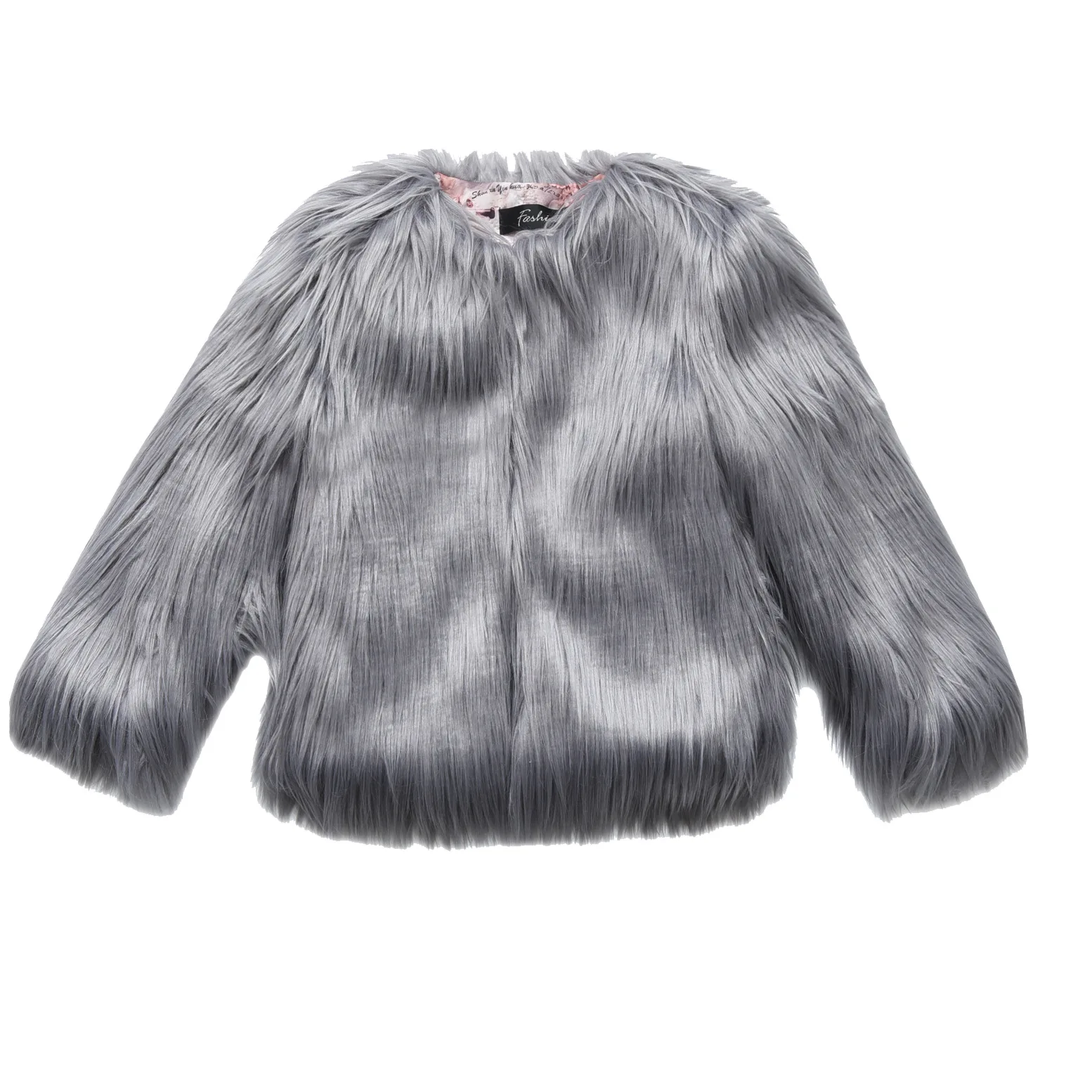 

2020 Winter mommy and me clothes / Faux fur coat / Long fur coat