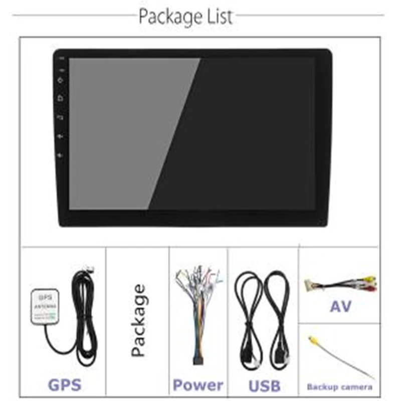 2 Din 9 дюймов Android 8 1 Универсальное автомобильное радио двойной Стерео GPS навигация