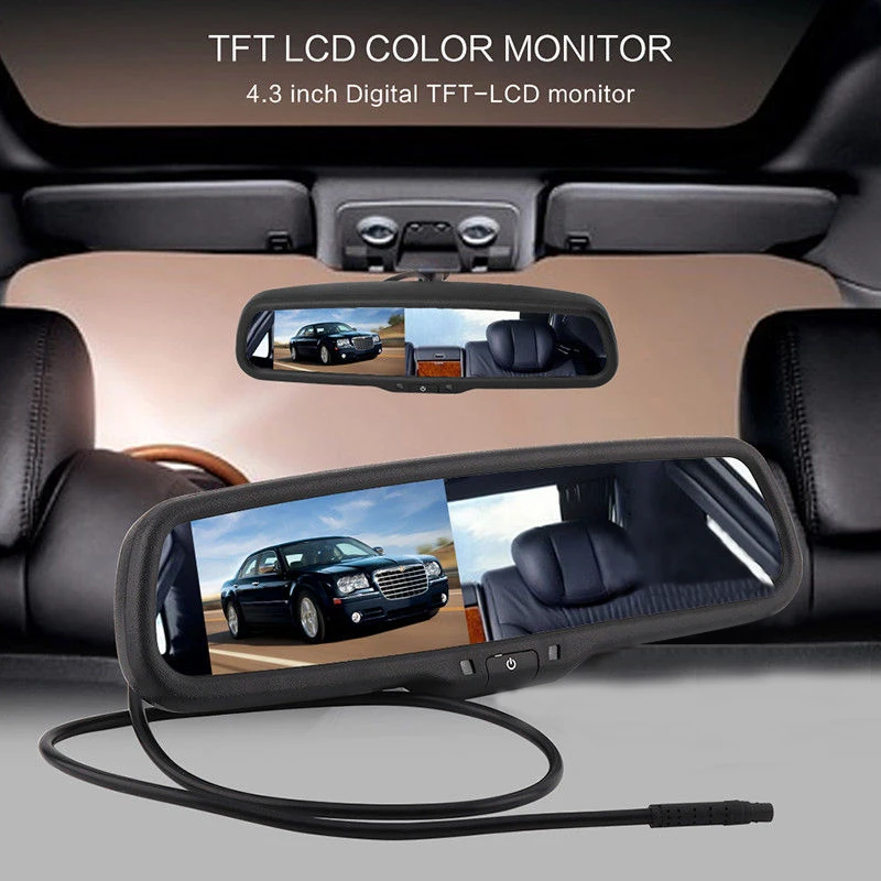 4 3 &quotЖК монитор заднего вида|Комнатные зеркала| |
