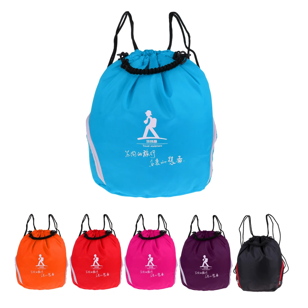 Унисекс сумка на шнурке спортивный рюкзак для путешествий водонепроницаемый