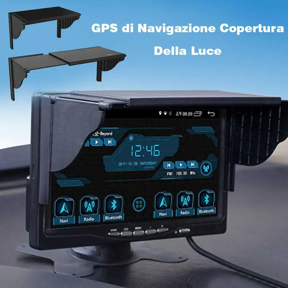 Солнцезащитный козырек для автомобильного GPS-навигатора выдвижная длина 5 5-10