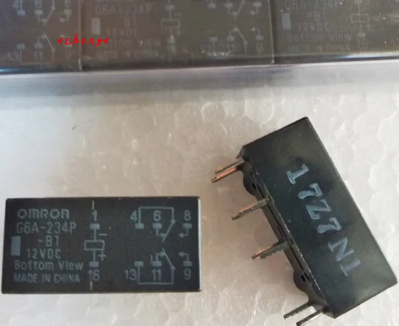 Реле G6A-234P-B1-12VDC 12 В, 8-футовое реле, открытие и закрытие