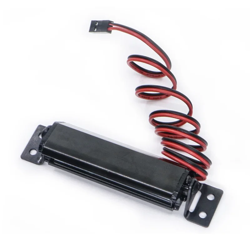 1Pcs RC 12 LED Light Bar Metal Roof Lamp for Traxxas SCX10 KM2 CC01 RC4WD D90 90046 90047 Crawlers 50Mm/1.97 inch | Игрушки и хобби