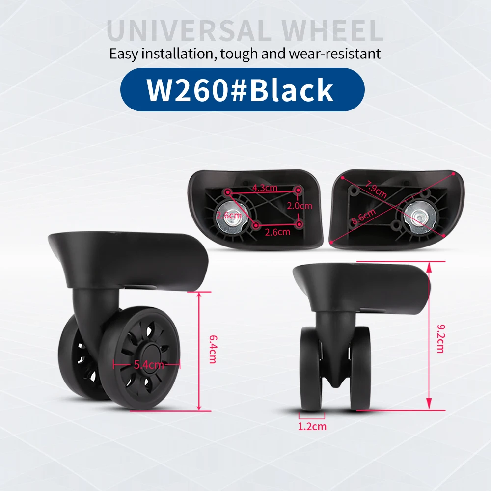 TANGYIPIN Red Eogle L - P Trolley box accessories wheel travel luggage aluminum box replacement wheels luggage foot repair