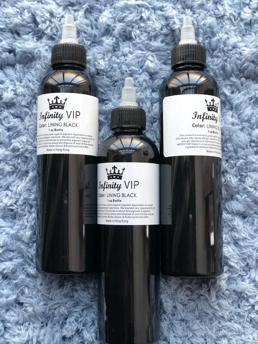 3 шт постоянных Tattoo чернила для татуировки Племенной лайнер оттеняющий пигмент