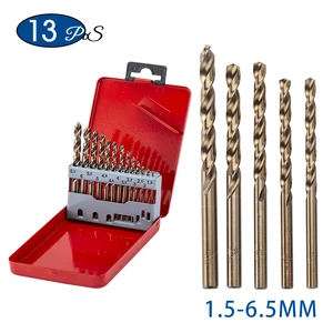 13 шт.компл . M35 кобальта спиральное сверло набор 1,5 мм 3,2 мм 3,5mm hss Сверло Набор для металла нержавеющей стали древесно- пластиковый сверла по металлу