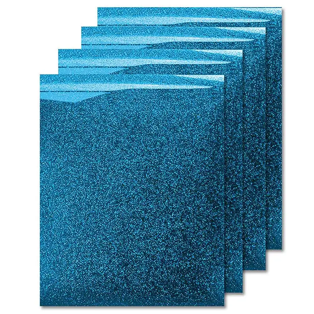 7 blue vinyls Термопереводная блестящая виниловая пленка 10*12 дюймов, 7 листов, переводная виниловая железная пленка для одежды, HTV рубашка, высокоэластичная Декоративная пленка, легко режется - Цвет: 7 blue vinyls