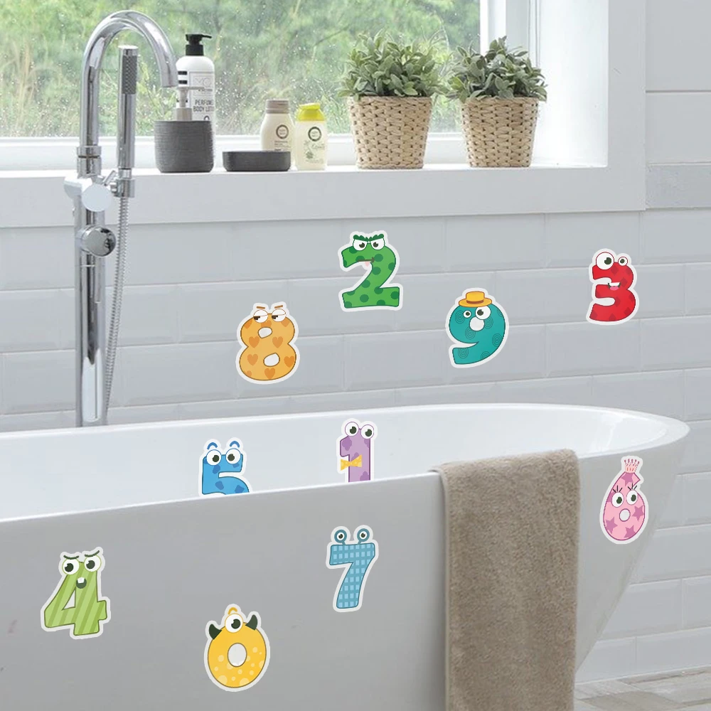 Детская ванна Нескользящая Наклейка 3D мультфильм анимация ПВХ ванная декорация