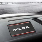 1 шт., автомобильный нескользящий коврик для приборной панели Nissan Micra K11 K12 K13 K14