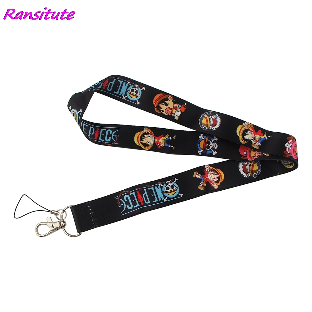 Ransitute R1696 для мальчиков с рисунками аниме пират ремешок держатель карт студентов