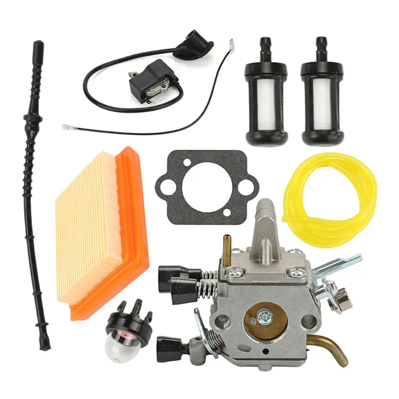 Карбюратор ДЛЯ ТРИММЕРА Stihl FS120 FS200 FS250 FS250R FS350 катушка зажигания