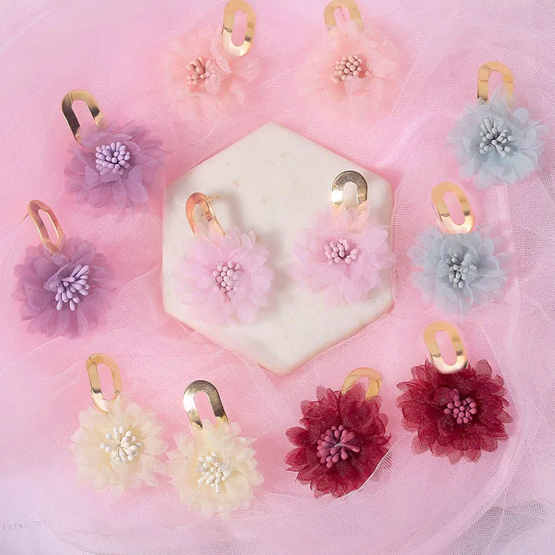 2019 геометрической формы в стиле бохо с красным кружевом милые серьги подвеской