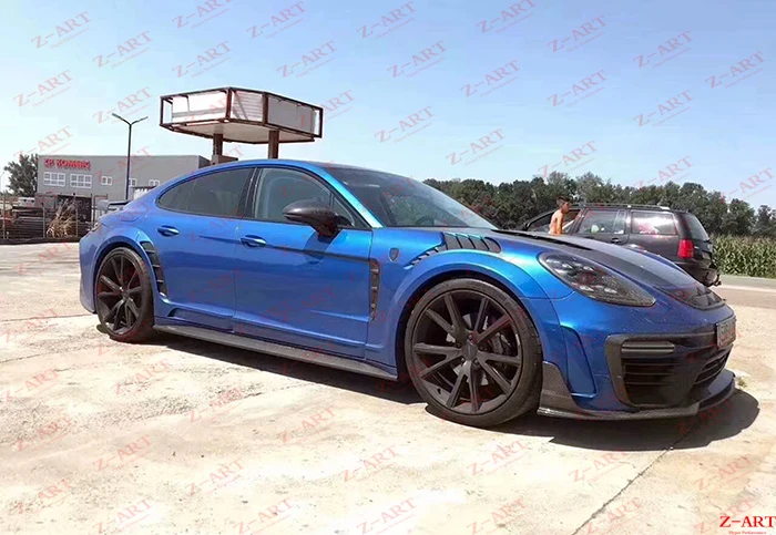 Z-ART для Porsche Panamera M широкий обвес комплект дооснащения обвеса для Porsche 971 тюнинг обвес аэродинамический обвес