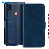 Case For Motorola Moto Power Case Magnetic Wallet Leather Cover For Motorola Moto E7i Power Stand Coque Phone Cases