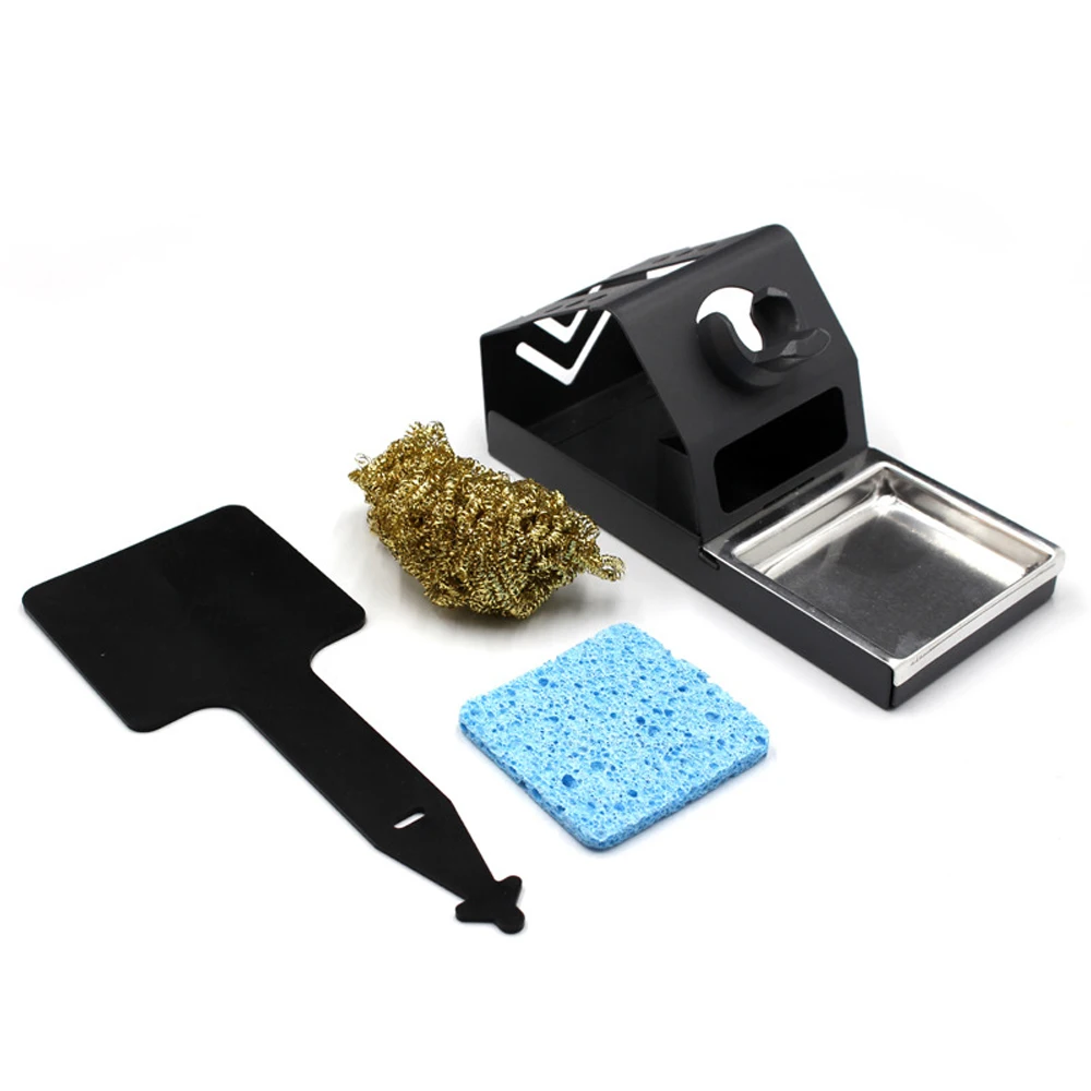 

T12 Anti-static Solder Iron Tips Holder Soldering Iron Stand Multifunctional Stable Welding Solder Iron Tips Holder Kits